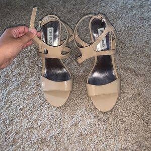 Steve Madden Nude Heels Size 7.5